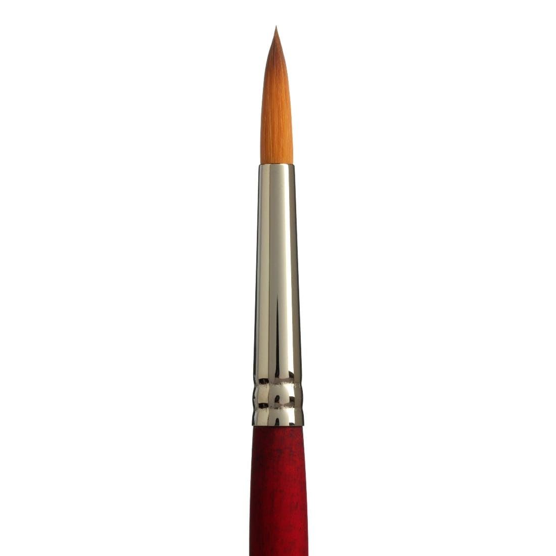 White Smoke Princeton Velvetouch 3950 Synthetic Short Handle Brush Round Size 1 Paint Brushes