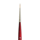 White Smoke Princeton Velvetouch 3950 Synthetic Short Handle Brush Short Handle Brushort Liner Size 10/0 Paint Brushes