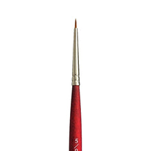 White Smoke Princeton Velvetouch 3950 Synthetic Short Handle Brush Spotter Size 18/0 Paint Brushes