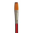 White Smoke Princeton Velvetouch 3950 Synthetic Short Handle Brush Stroke Size 1/2 IN Paint Brushes
