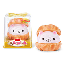 White Smoke ZURU La Squish Scented Slow Rise Series 1 Kitty Cream puff Squishy & Squeeze