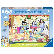 Ravensburger Bluey giant floor puzzle box, 24 pieces with cartoon dog characters
