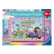 Kids jigsaw puzzle box, 4+ Cat-errific celebration theme with colorful characters