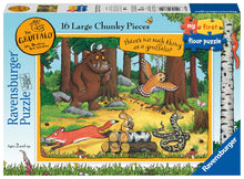 Ravensburger floor puzzle box, 16 large chunky pieces with forest characters