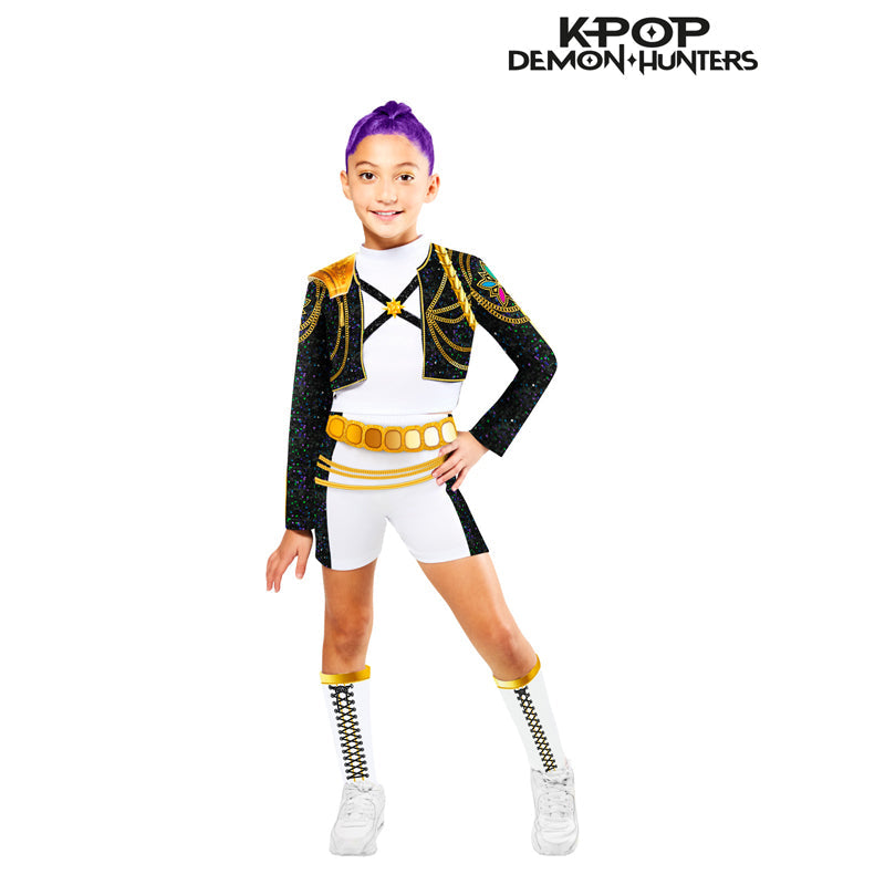 K-Pop Demon Hunters Rumi Gold Hybrid Costume