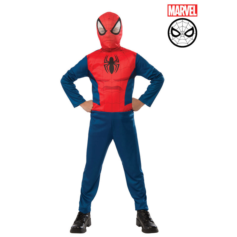 White Smoke Spider-Man Classic Costume Costumes