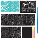 Dark Slate Gray Kaleidoscope Etch Art Carry Case - Squishmallows Kids Craft Kits