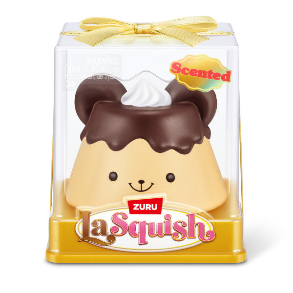 White Smoke ZURU La Squish Scented Slow Rise Series 1 Bear Pudding Squishy & Squeeze