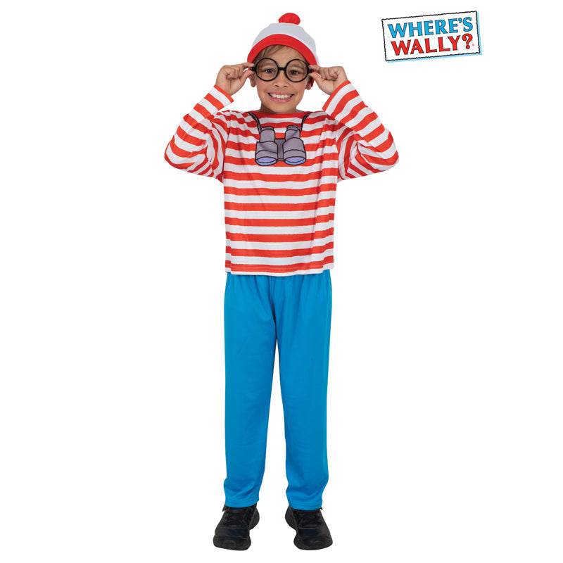 White Smoke Where's Wally Costume Costumes