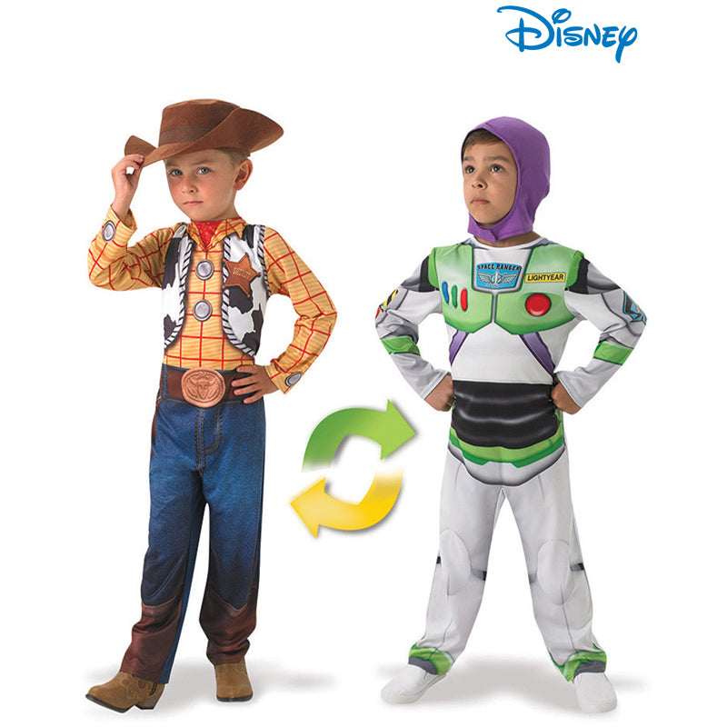 White Smoke Toy Story Buzz to Woody Costume 3-5 years Costumes