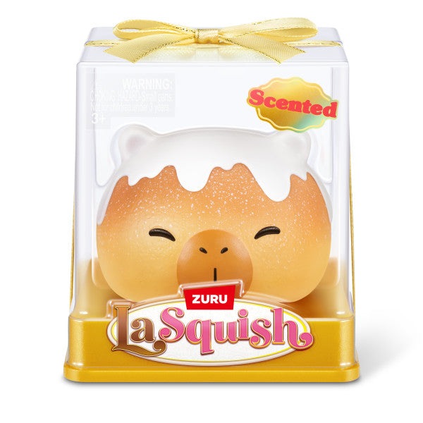 White Smoke ZURU La Squish Scented Slow Rise Series 1 Capybara Frosted Buns Squishy & Squeeze