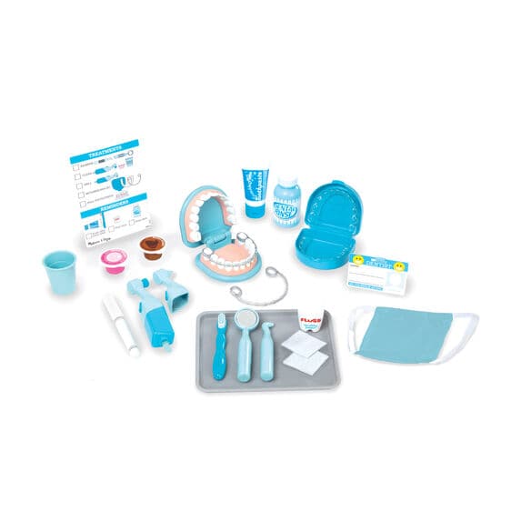 Light Gray Melissa & Doug - Super Smile Dentist Play Set Kids Educational Games and Toys