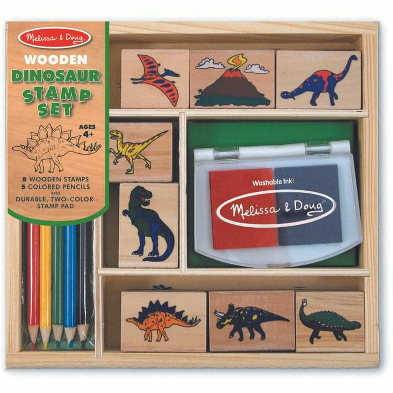 Rosy Brown Melissa & Doug  - Dinosaur Stamp Set Kids Craft Kits