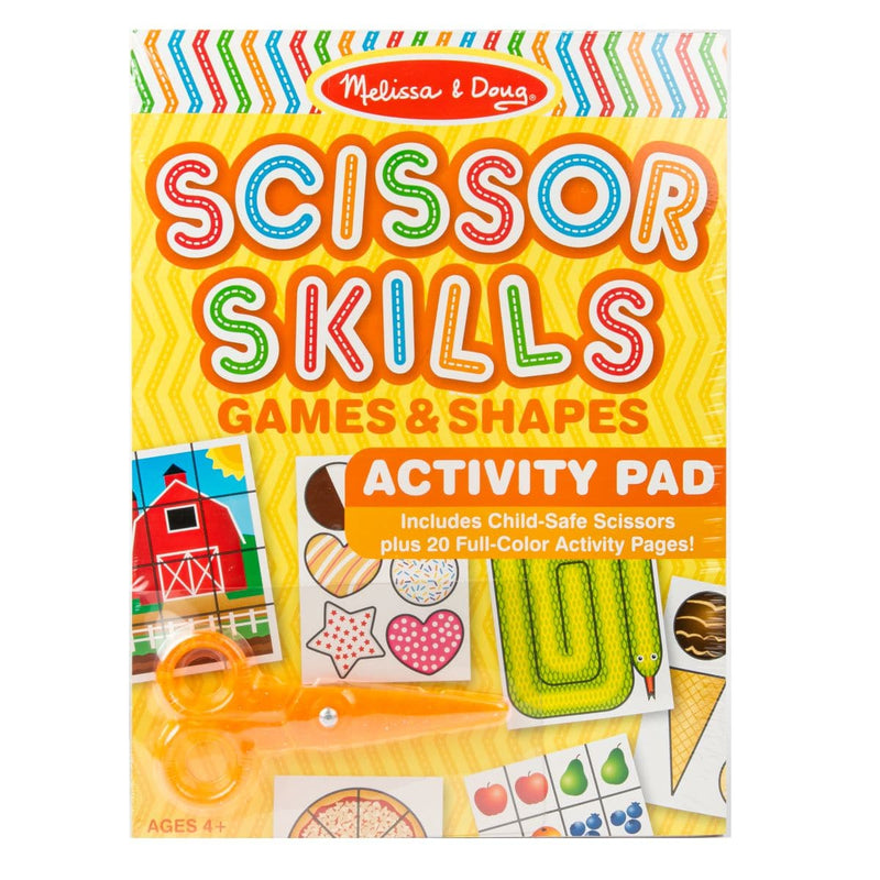 Goldenrod Melissa & Doug  - Scissor Skills Activity Pad Kids Activity Books
