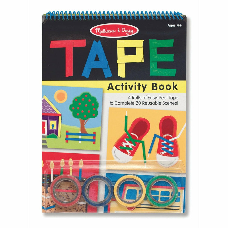 Dark Slate Gray Melissa & Doug  - Tape Activity Book Kids Activity Books