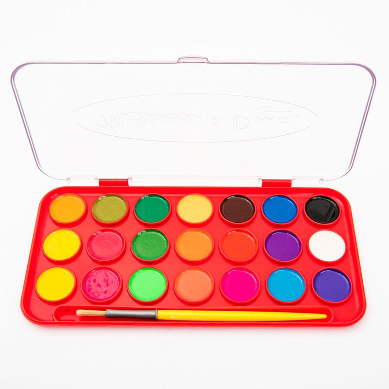 Tomato Melissa & Doug - Deluxe Watercolor Paint Set-21 colours Kids Painting Sets