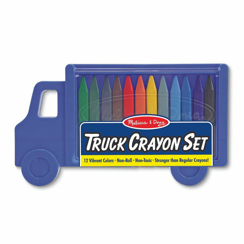 Dark Slate Blue Melissa & Doug - Crayon Set -Truck Kids Crayons