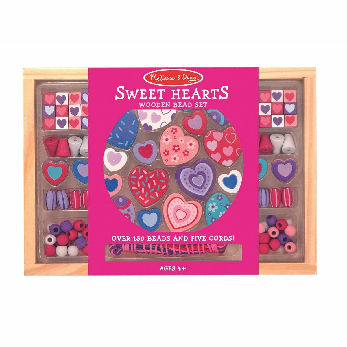 Melissa & Doug - Sweet Hearts Bead Set