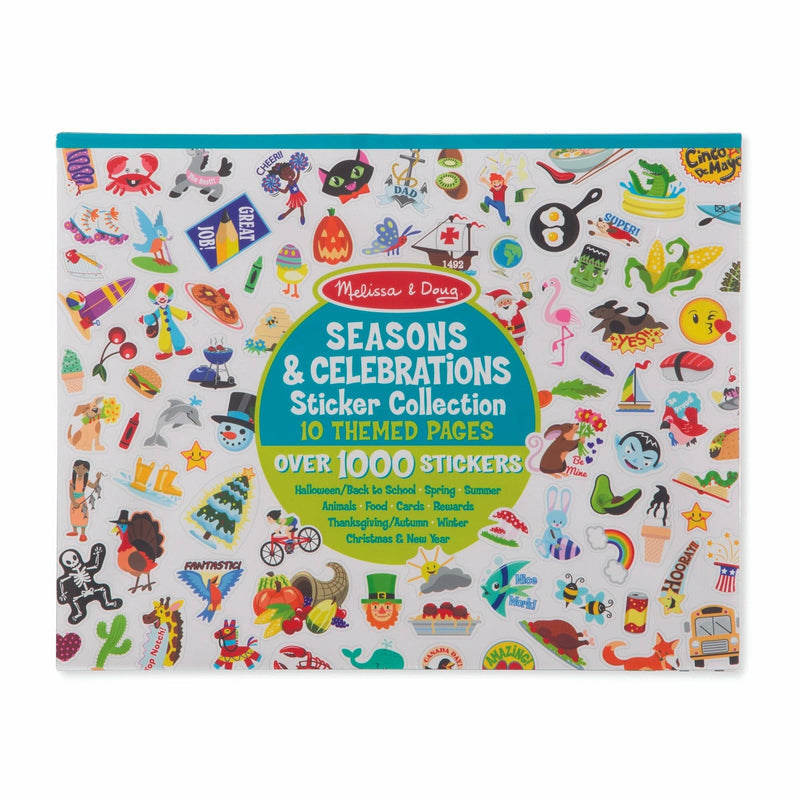Light Gray Melissa & Doug  - Sticker Collection - Seasons & Holidays Kids Activity Books