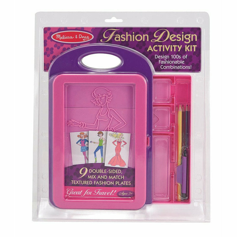 Melissa & Doug Fashion Design Activity Kit