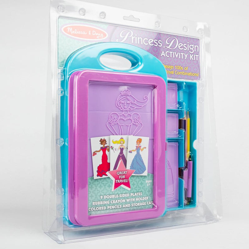 Light Gray Melissa & Doug  - Princess Design Activity Kit Kids Art and Craft