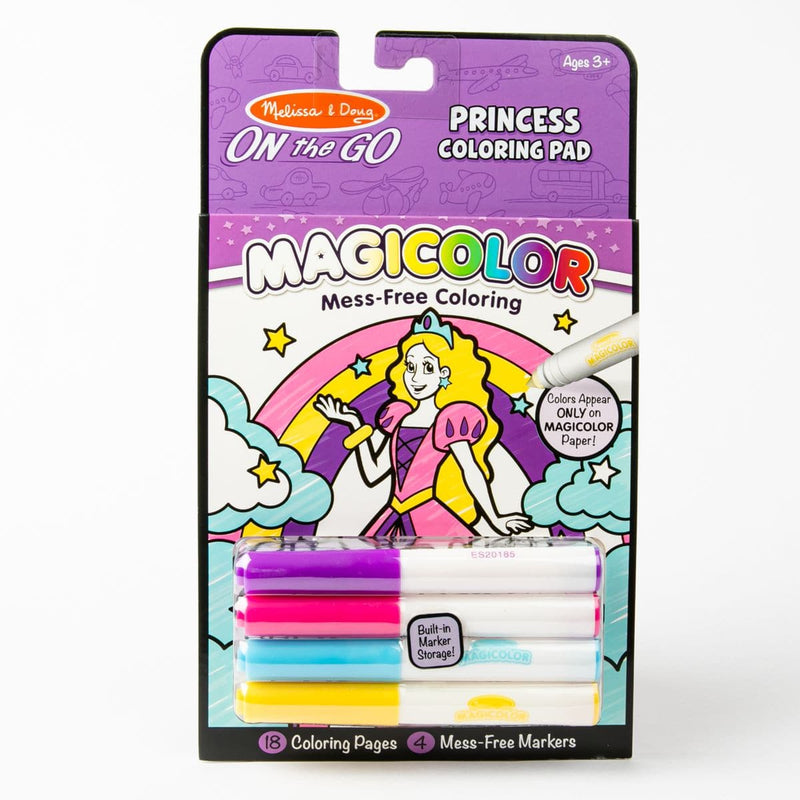 Misty Rose Melissa & Doug  - On The Go - Magicolor - Colouring Pad - Princess Kids Activity Books