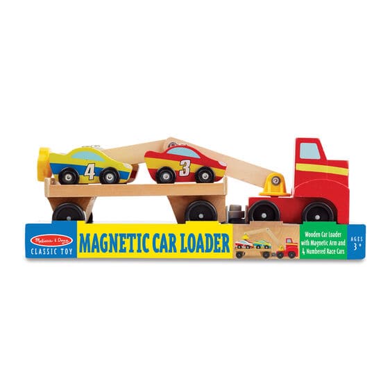 Dark Slate Gray Melissa & Doug - Magnetic Car Loader Kids Educational Games and Toys