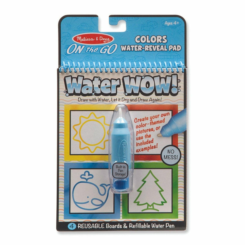 Gray Melissa & Dou On The Go Water WOW! Colors Kids Activity Books