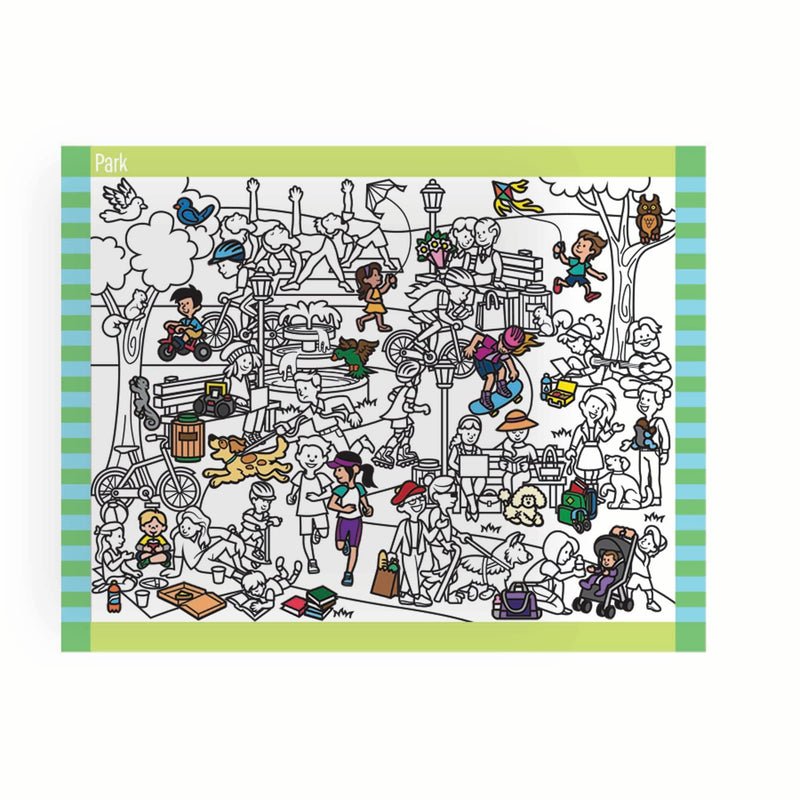 Light Gray Melissa & Doug  - Seek & Find Sticker Pad - Around Town Kids Activity Books