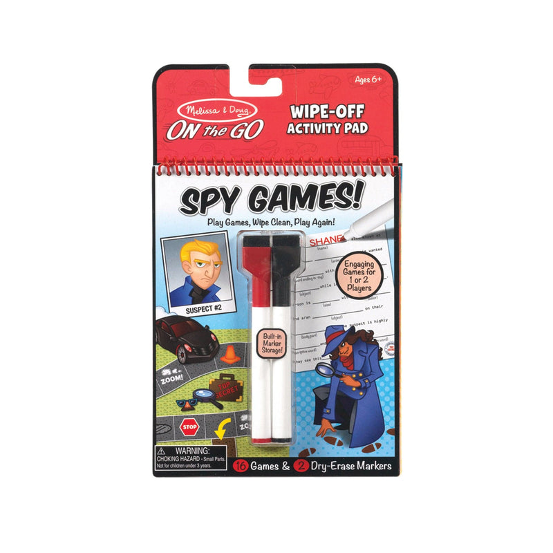 Dark Slate Gray Melissa & Doug  - On The Go - Spy Games! Kids Activity Books