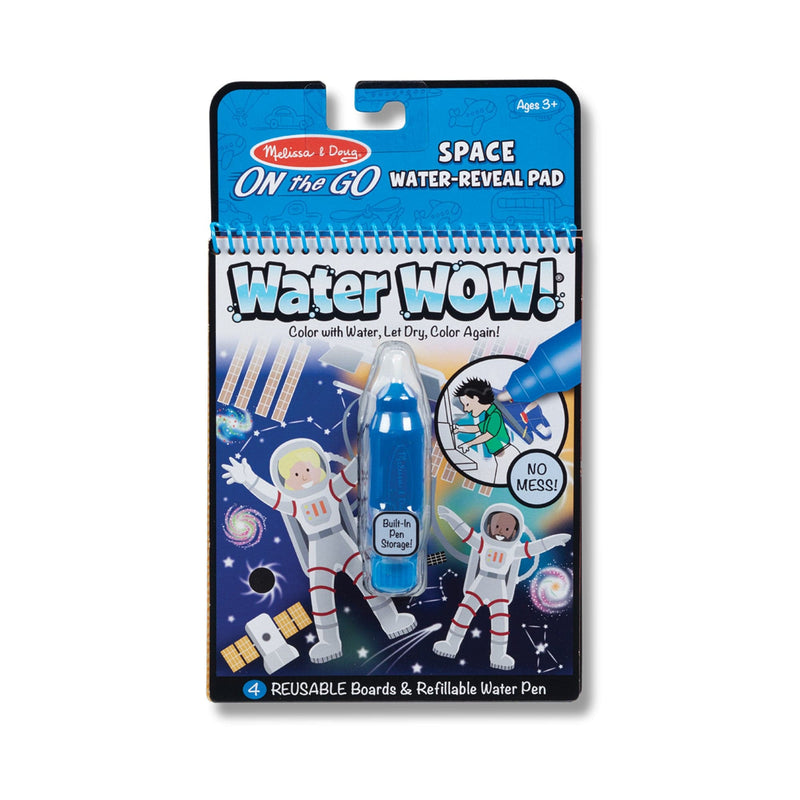 Light Gray Melissa & Doug  - On The Go - Water WOW! - Space Kids Activity Books