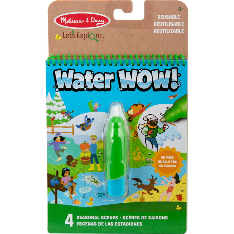 Tan Melissa & Doug Let's Explore - Water Wow! Seasons Kids Educational Games and Toys