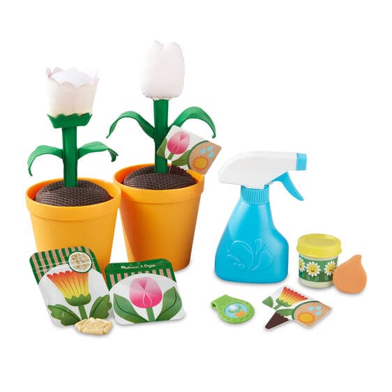 Sea Green Melissa & Doug Let's Explore - Flower Gardening Play Set Kids Educational Games and Toys