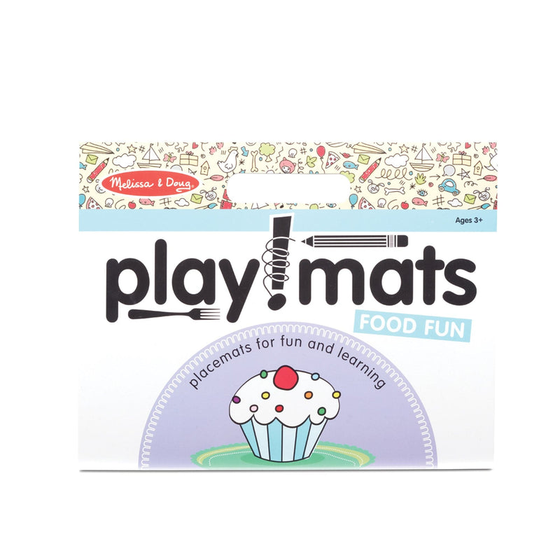 Lavender Melissa & Doug Playmats-Food Fun Kids Activity Books