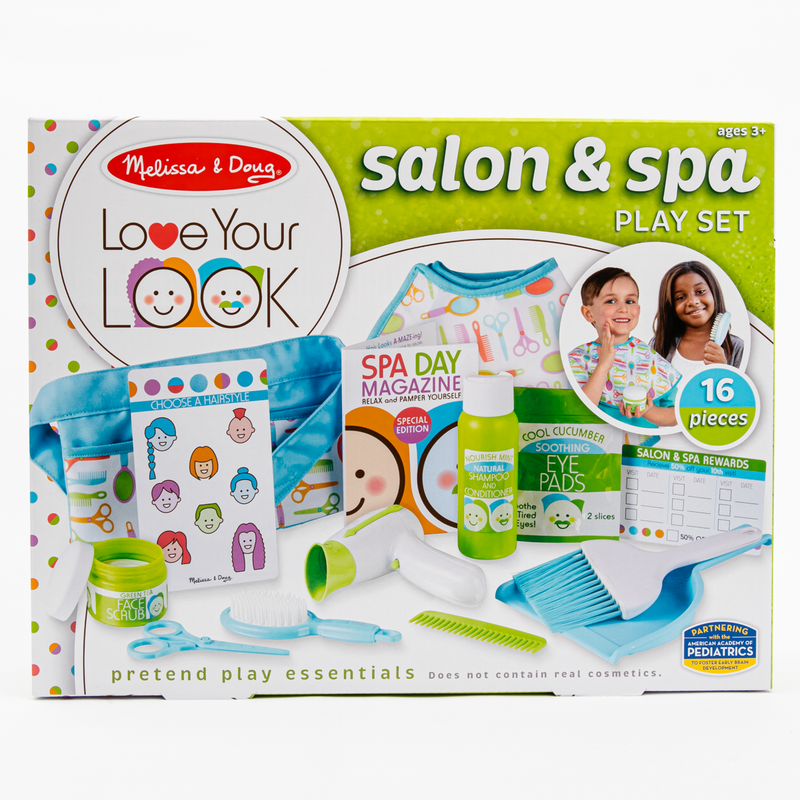 Lavender Melissa & Doug - Love Your Look - Salon & Spa Play Set Kids Educational Games and Toys