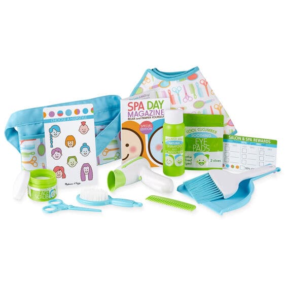 Light Gray Melissa & Doug - Love Your Look - Salon & Spa Play Set Kids Educational Games and Toys