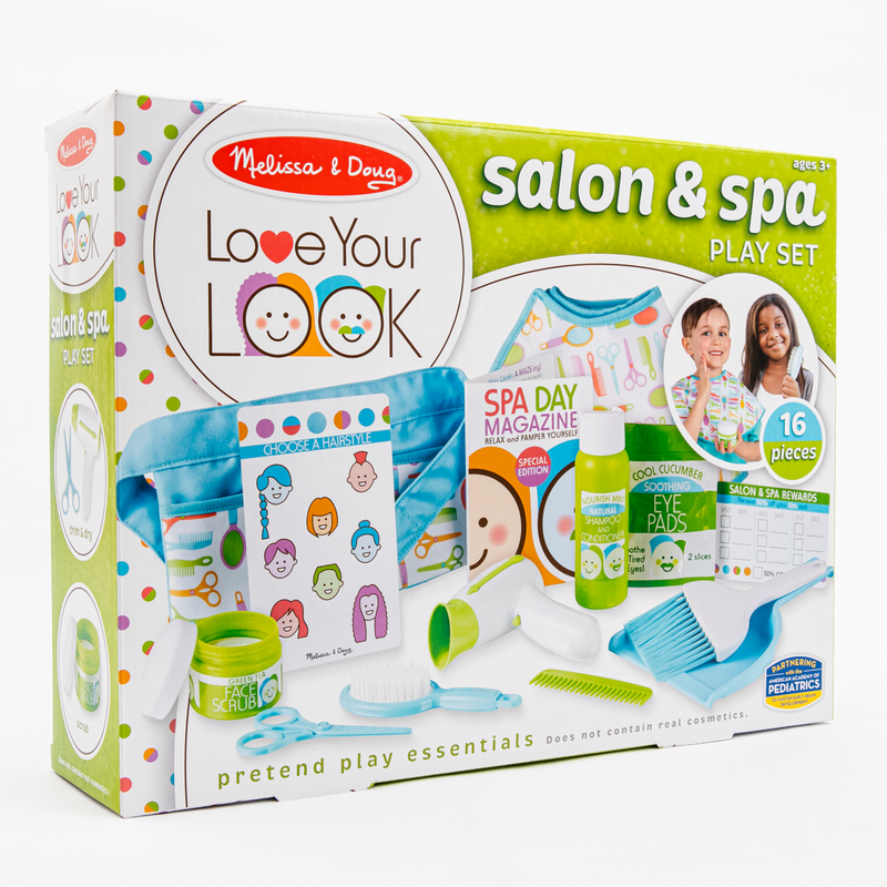 Lavender Melissa & Doug - Love Your Look - Salon & Spa Play Set Kids Educational Games and Toys