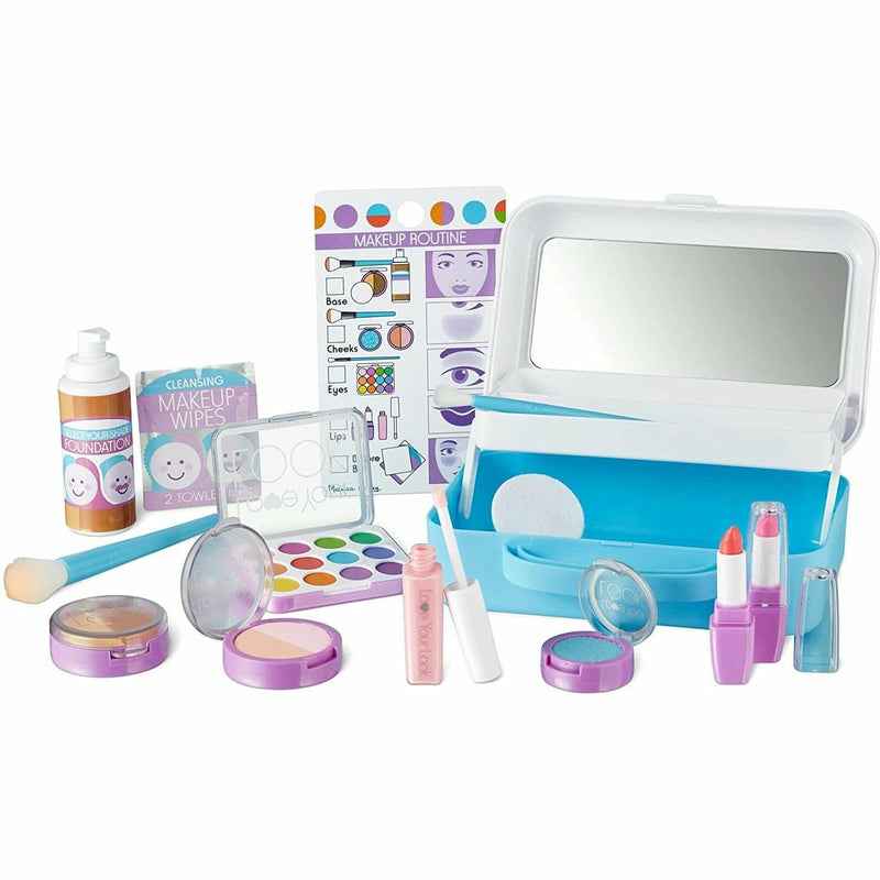 Light Gray Melissa & Doug - Love Your Look - Makeup Kit Play Set Kids Educational Games and Toys