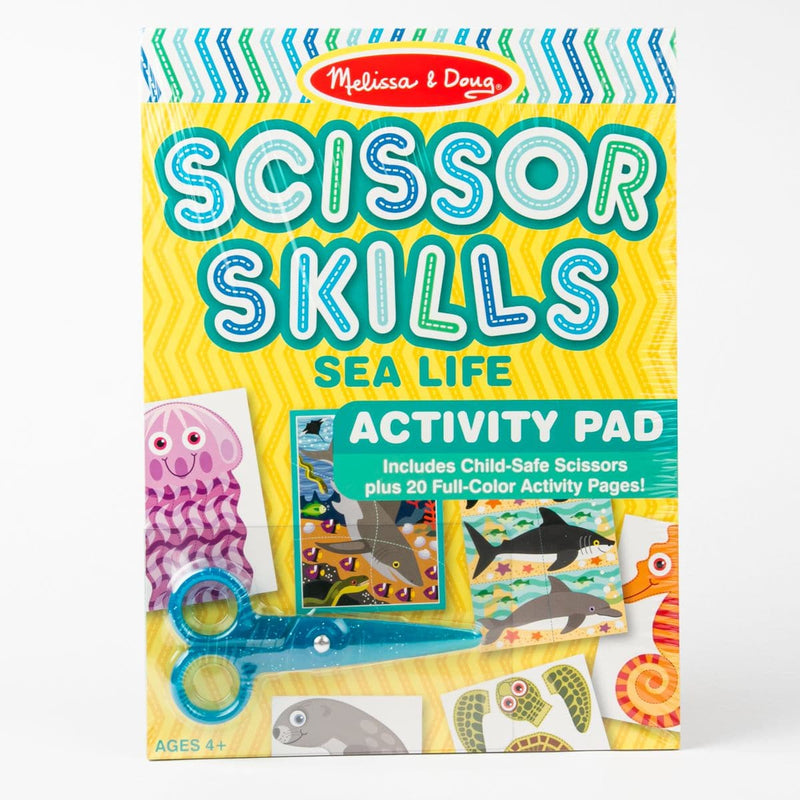 Dark Cyan Melissa & Doug - Scissor Skills Activity Pad - Sea Life Kids Activity Books