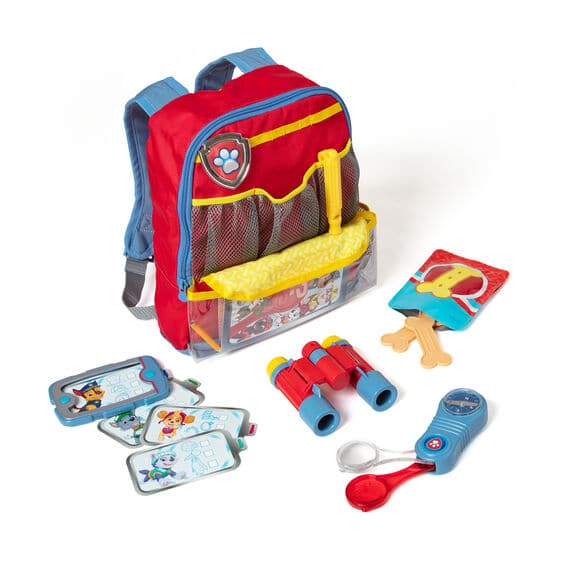 Light Gray Melissa & Doug Paw Patrol - Pup Pack Backpack Set Kids Educational Games and Toys
