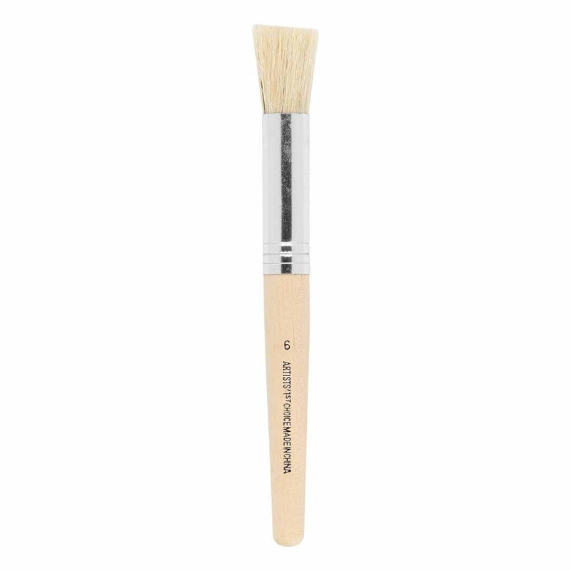 Wheat Artist First Choice Stencil Brush Size 6 Brushes
