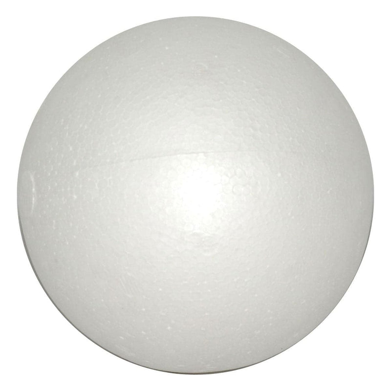 Beige Carnival Polyfoam Ball 150mm Polystyrene