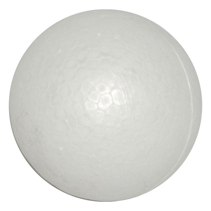 Light Gray Carnival Polyfoam Ball 65mm Polystyrene