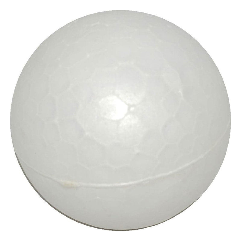 Light Gray Carnival Polyfoam Ball 40mm Polystyrene