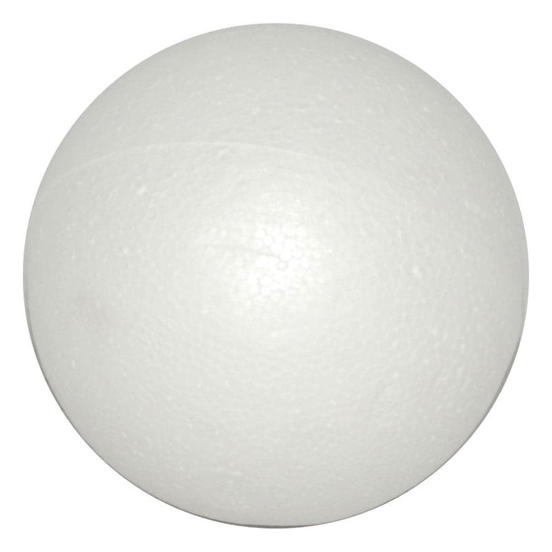 Beige Carnival Polyfoam Ball 80mm Polystyrene