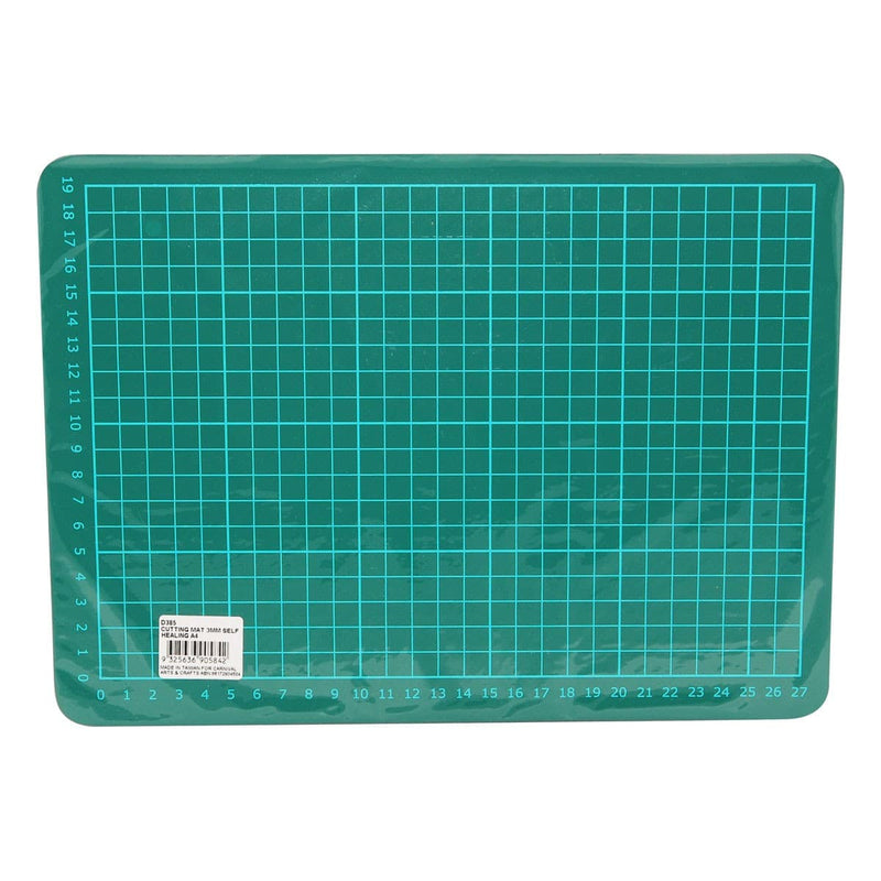 Dark Cyan Carnival Cutting Mat A4 Self Healing 3mm Quilting and Sewing Tools and Accessories