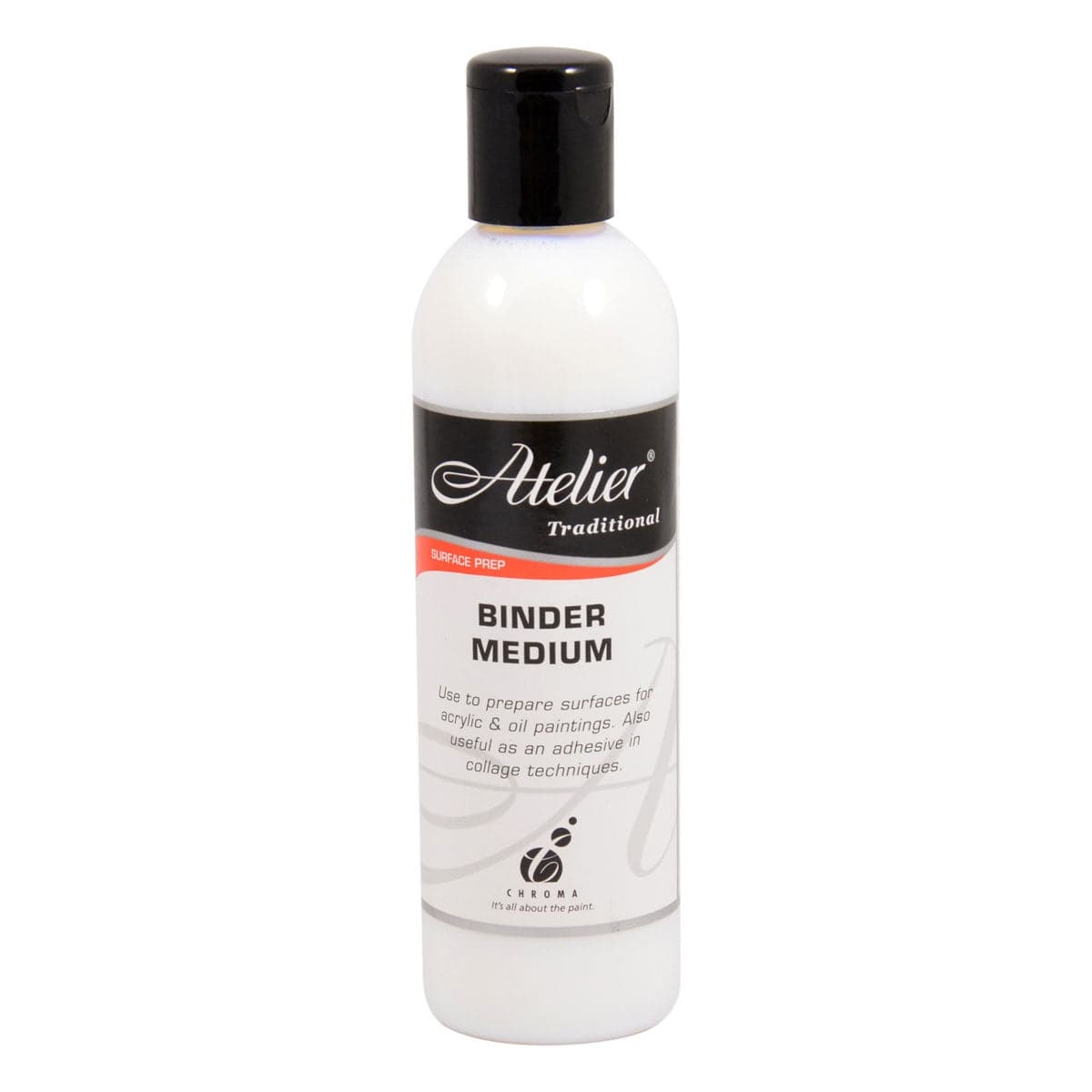 Antique White Atelier Binder 250mL Medium Acrylic Paints