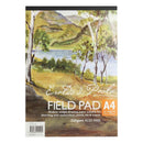 Dark Khaki Eraldo di Paolo A4 Field Pad 225gsm 25 Sheets Pads