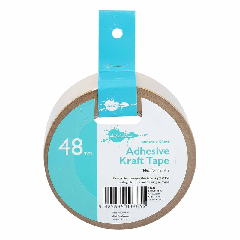 Medium Turquoise Art Culture Kraft Adhesive Tape 48mm x 50m Tapes
