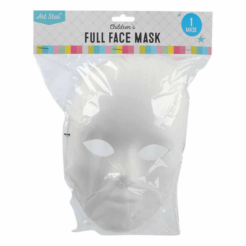 Gray Art Star Children's Full Face Mask Masks